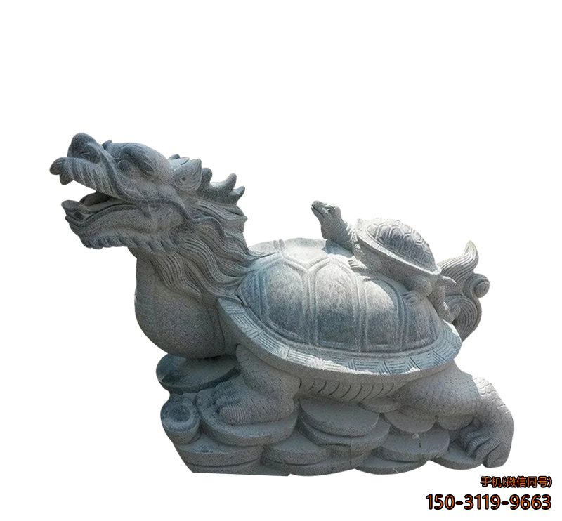 青石龍龜_城市園林動(dòng)物石雕雕塑