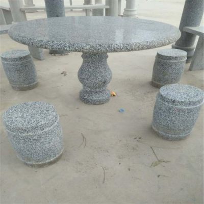 門口石材石桌石凳是怎么制作出來的？