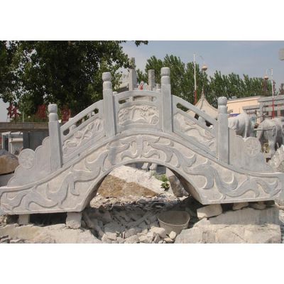庭院園林石雕景橋 漢白玉觀(guān)賞橋定制