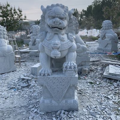 北方石獅子，傳統(tǒng)獅子大理石石雕